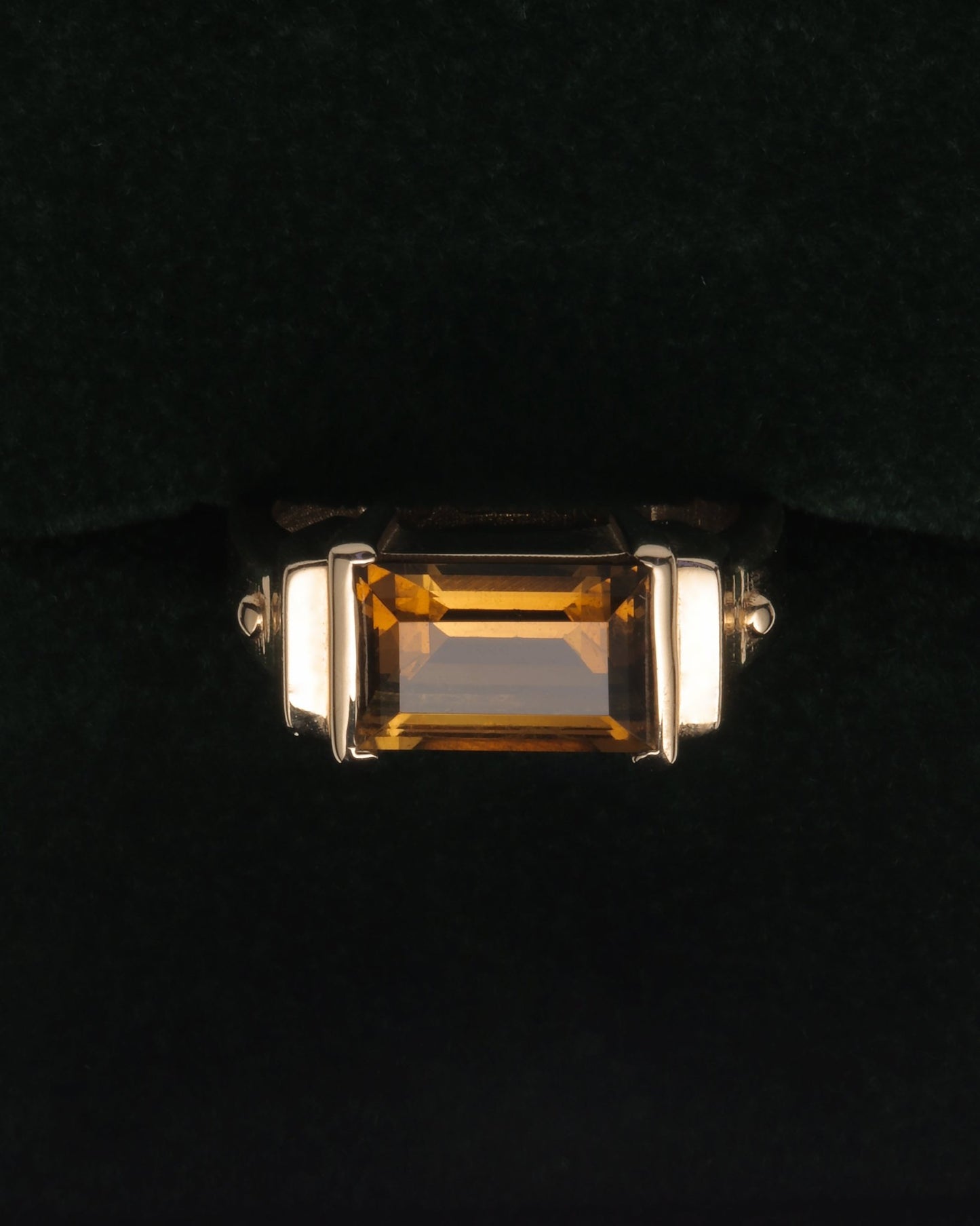 Prism Ring | Citrine & Diamonds 10k Gold - ALTRA Jewellery -