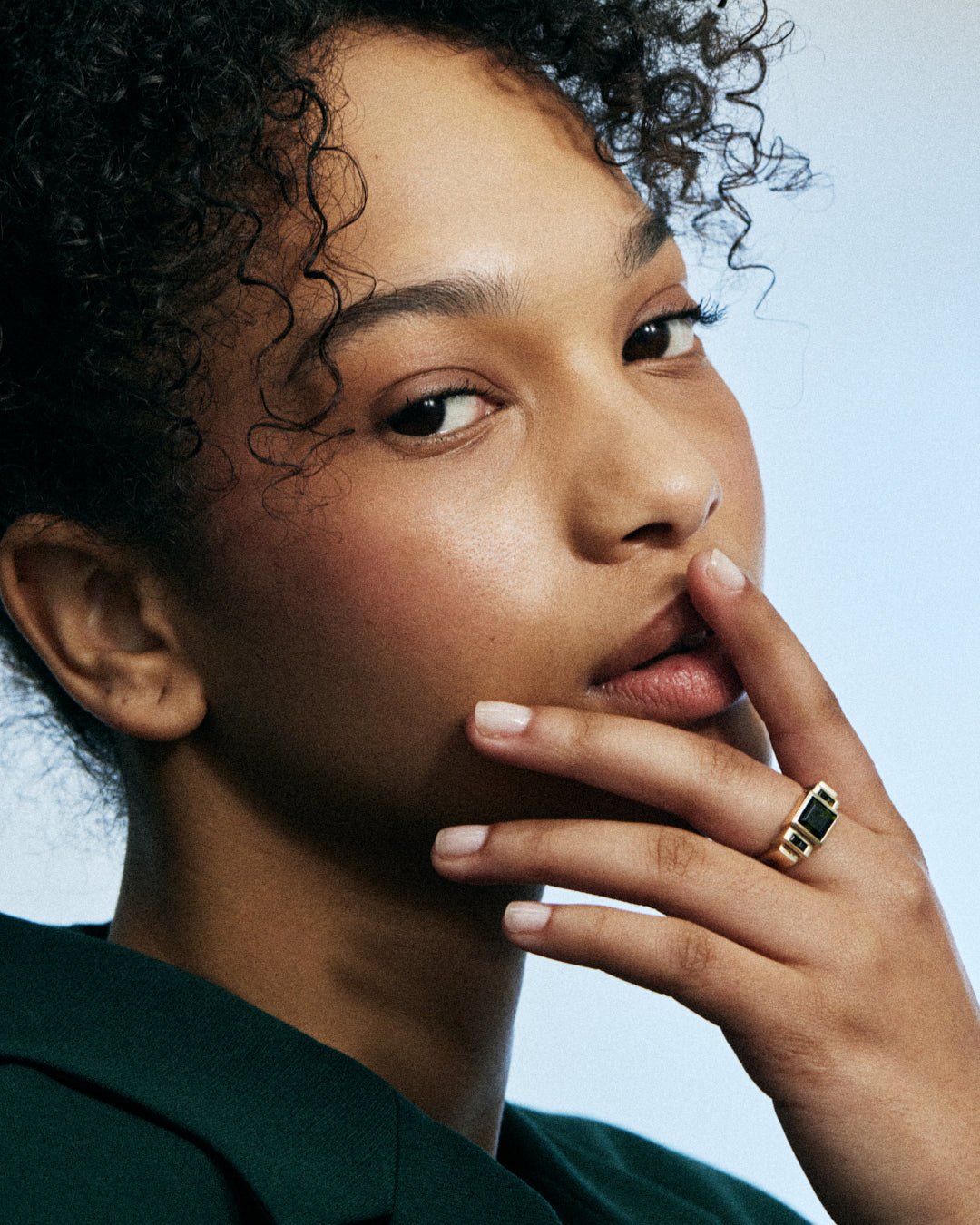 Prism Ring | Green Tourmaline 10k Gold - ALTRA Jewellery -