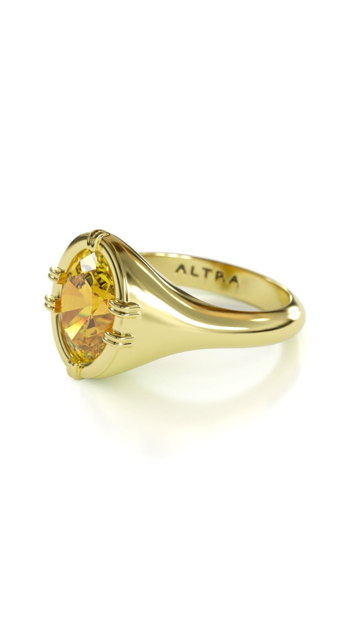 Sunlight Ring| Citrine 10k Gold - ALTRA Jewellery -