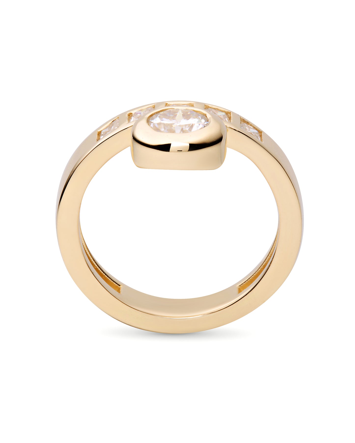 Ascend Ring | Diamonds 10k Gold