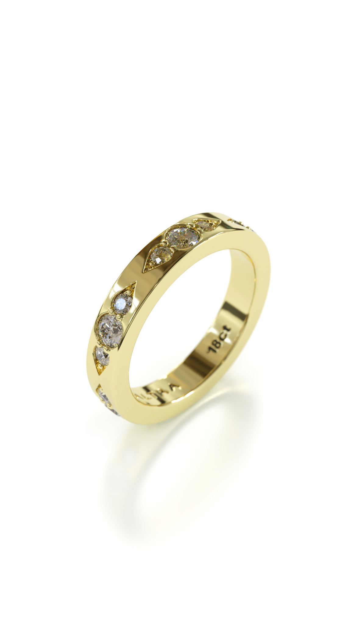 Fleuris| 18k Gold Ring - ALTRA Jewellery - 