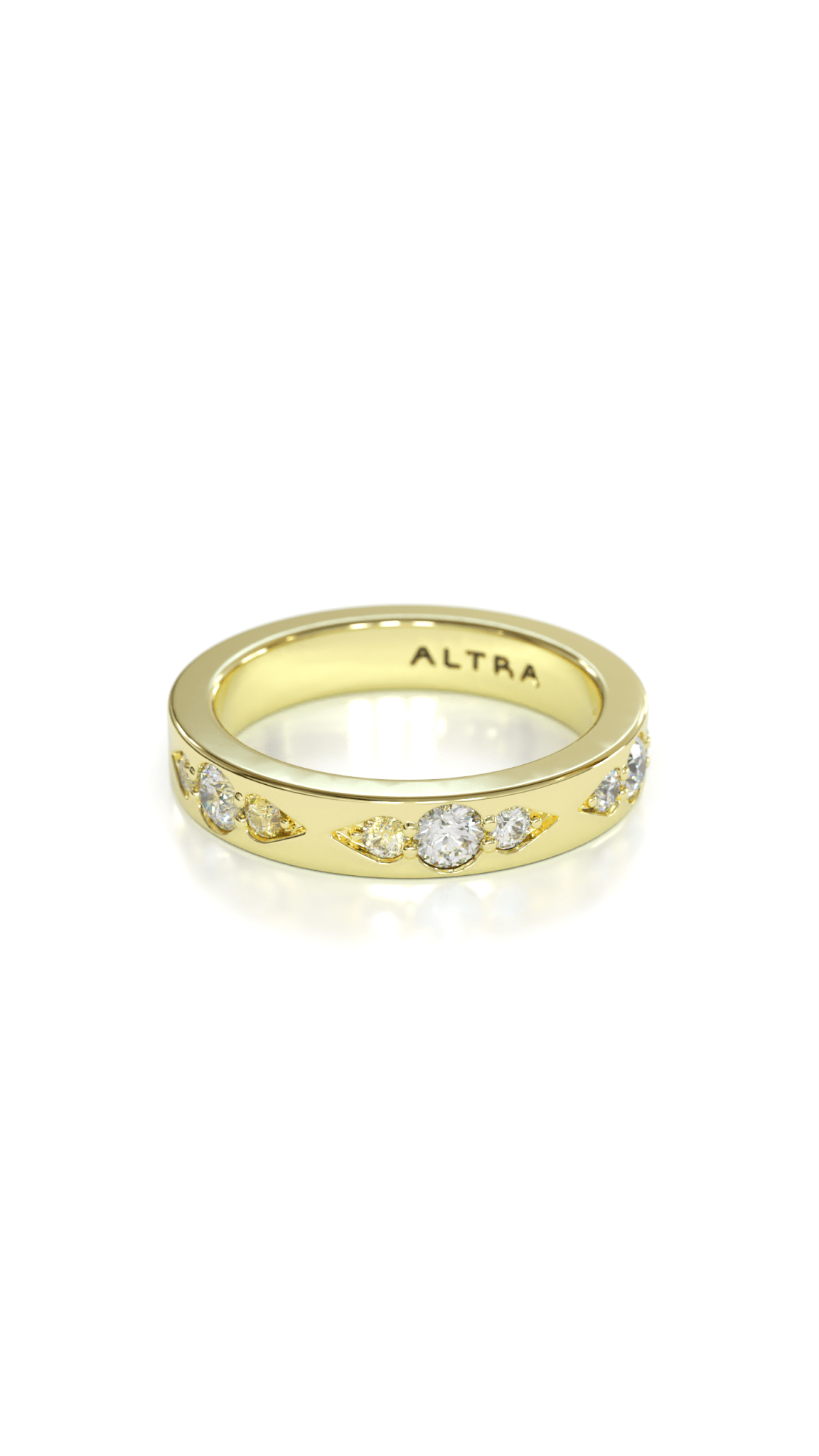 Fleuris| 18k Gold Ring - ALTRA Jewellery - 