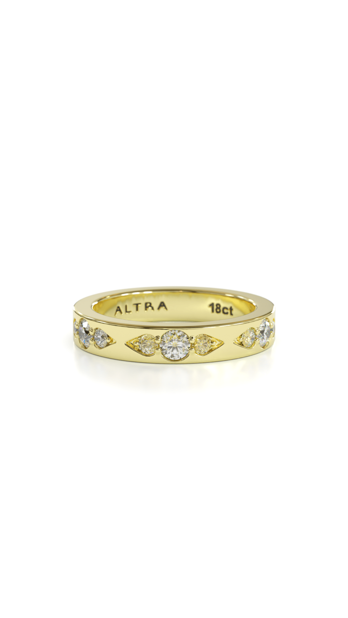 Fleuris| 18k Gold Ring - ALTRA Jewellery - 