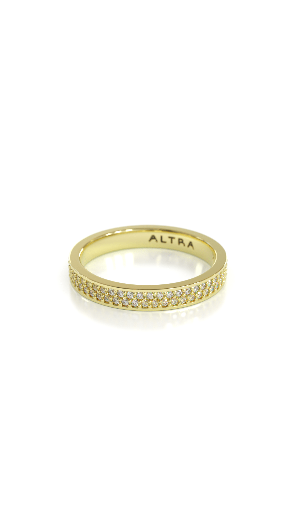 Halo| 18k Gold Ring - ALTRA Jewellery - 
