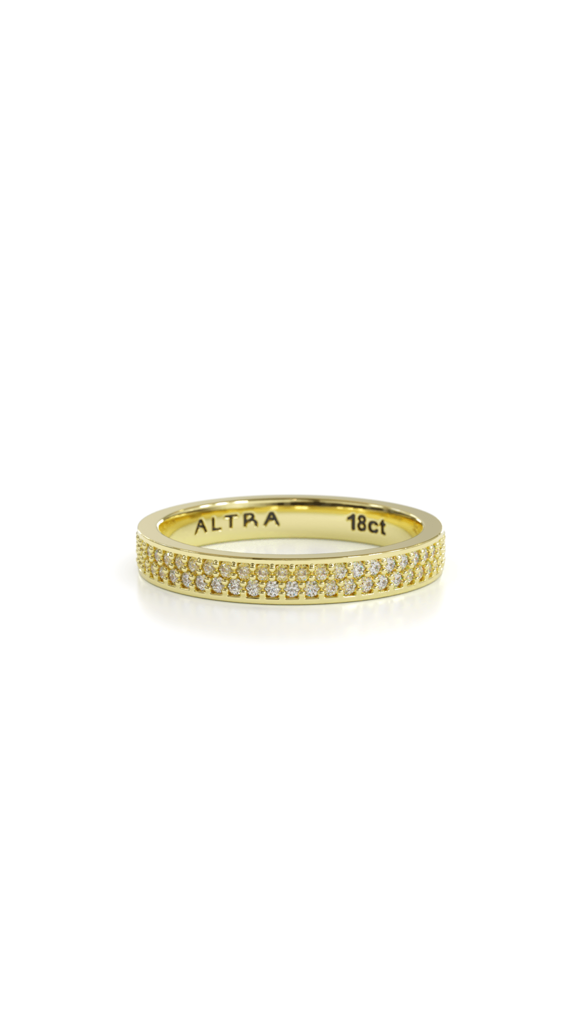 Halo| 18k Gold Ring - ALTRA Jewellery - 