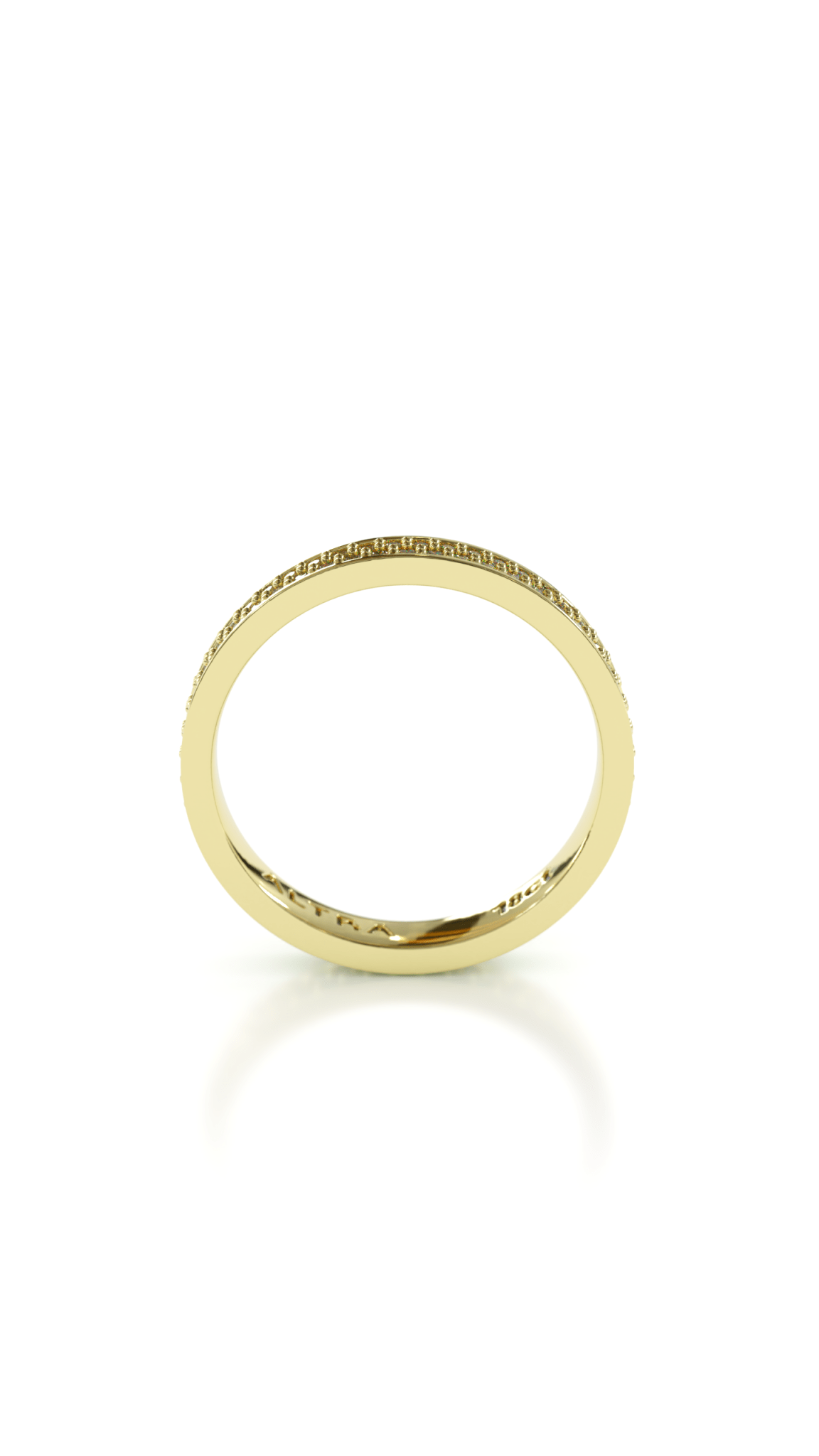 Halo| 18k Gold Ring - ALTRA Jewellery - 