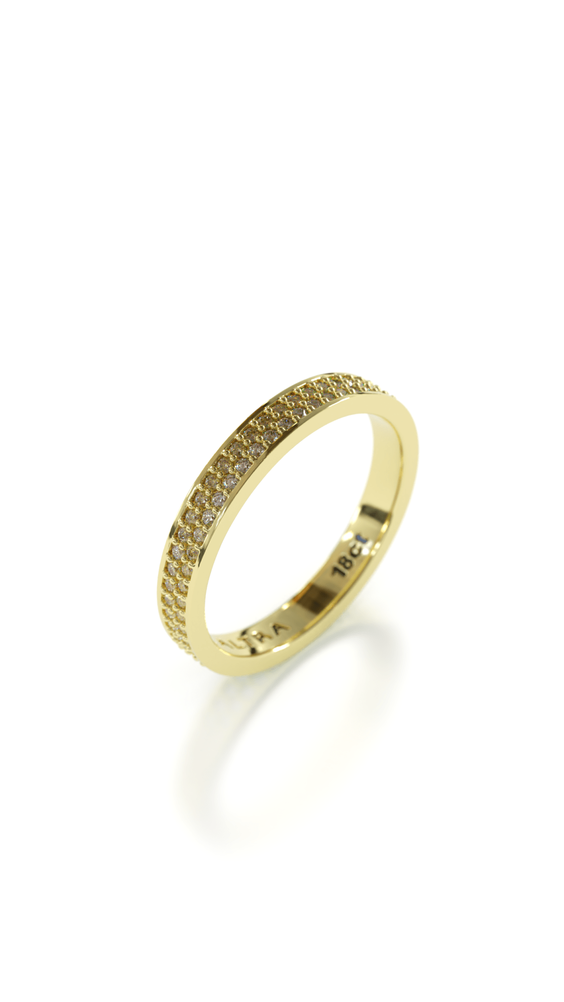 Halo| 18k Gold Ring - ALTRA Jewellery - 