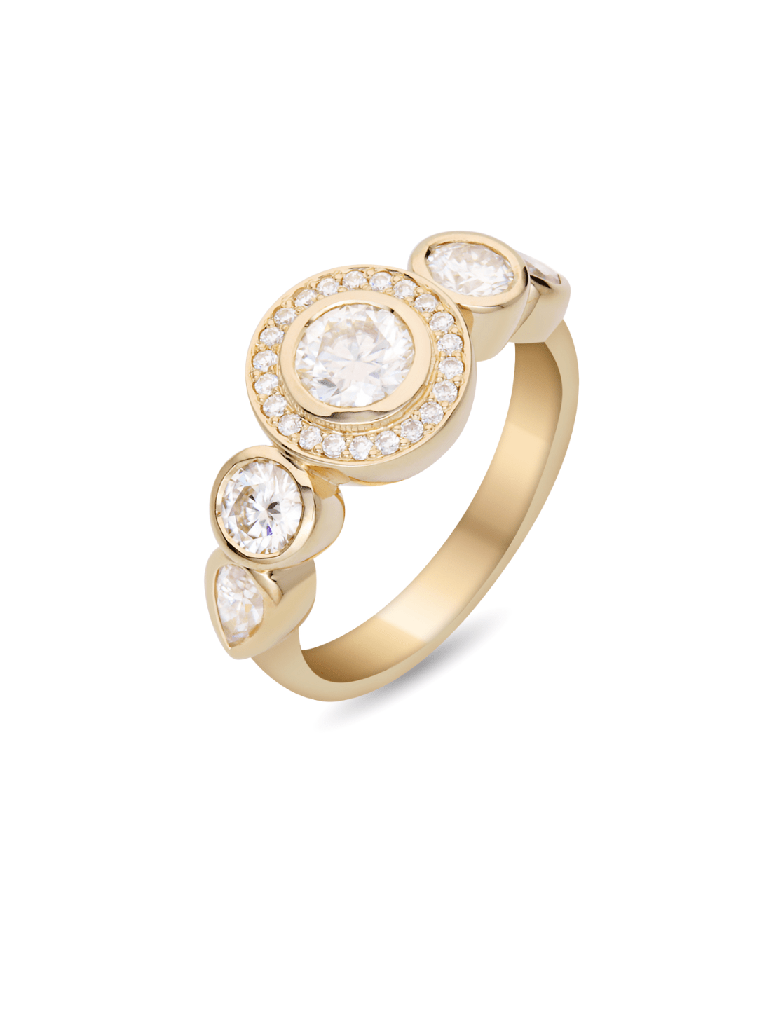 Regina Ring | Diamond 18k Gold - ALTRA Jewellery - 