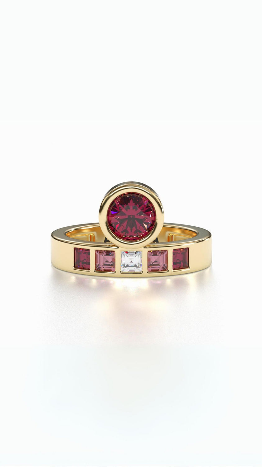 Ruby | 9k Gold Ring - ALTRA Jewellery -