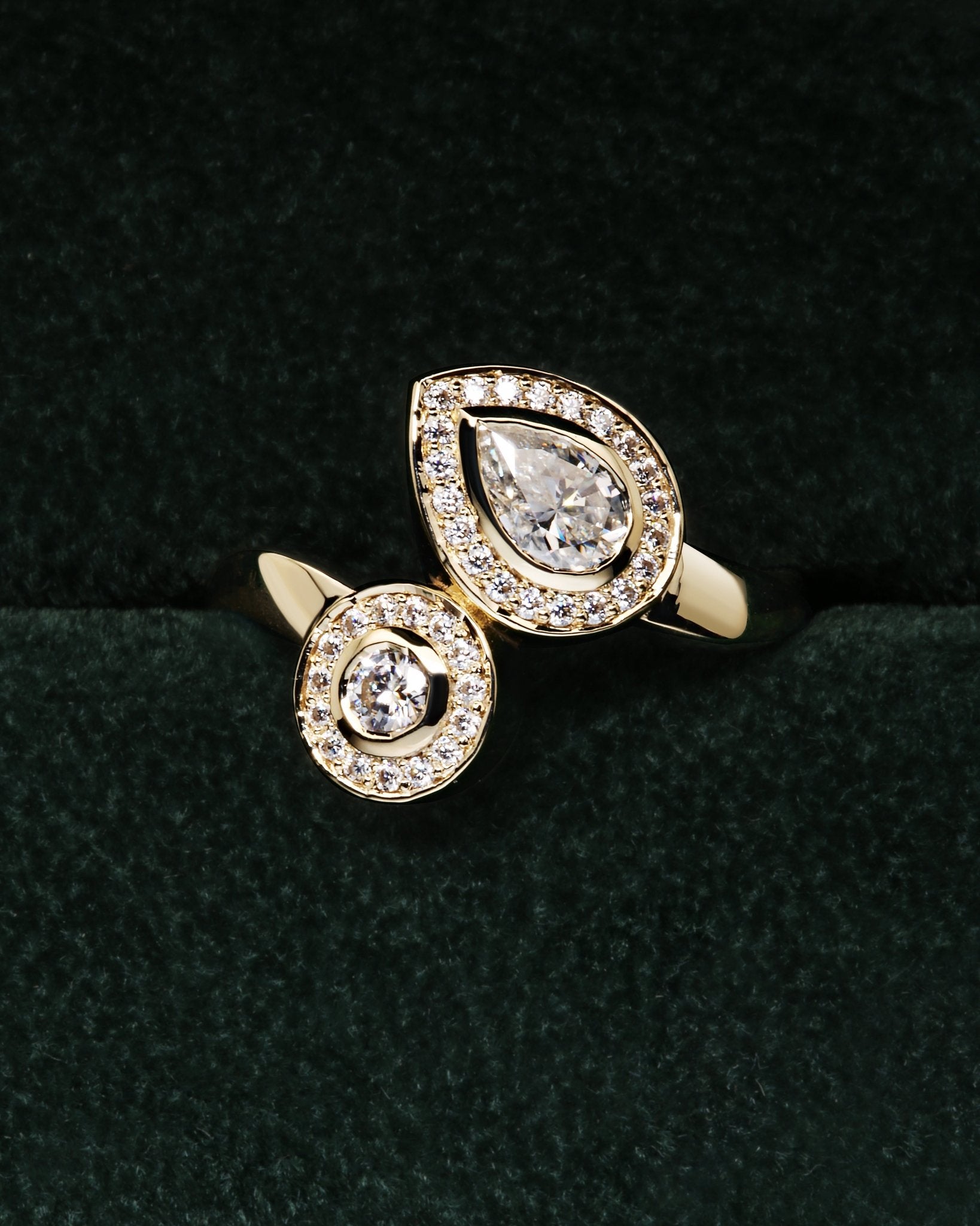 Us Ring | Diamond 18k Gold - ALTRA Jewellery - 