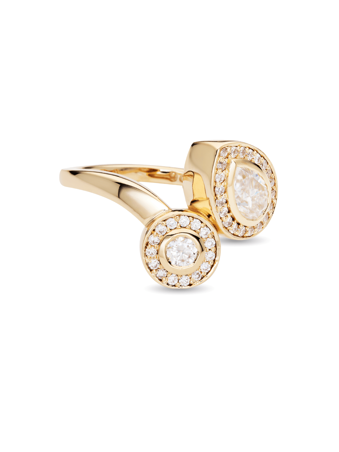 Us Ring | Diamond 18k Gold - ALTRA Jewellery - 