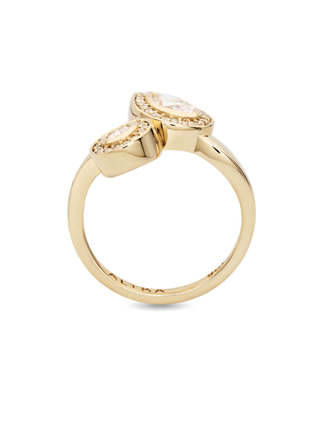 Us Ring | Diamond 18k Gold - ALTRA Jewellery - 